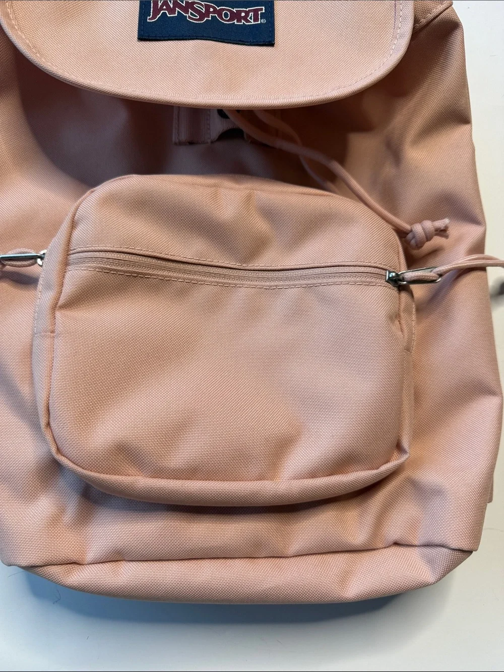 Jansport Blush Pink Flap Backpack